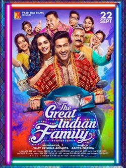 Download The Great Indian Family (2023) Hindi ORG HDRip 1080p | 720p | 480p [400MB] download